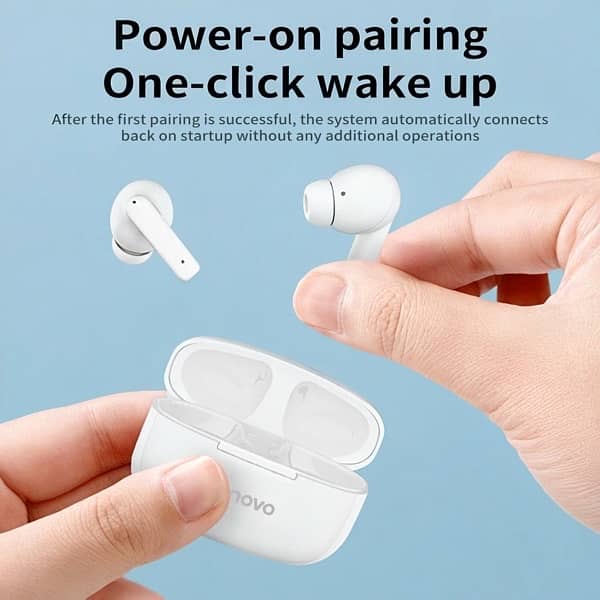 Original Lenovo Thinkplus Livepods Wireless Earbuds - HD Sound & Mic 3