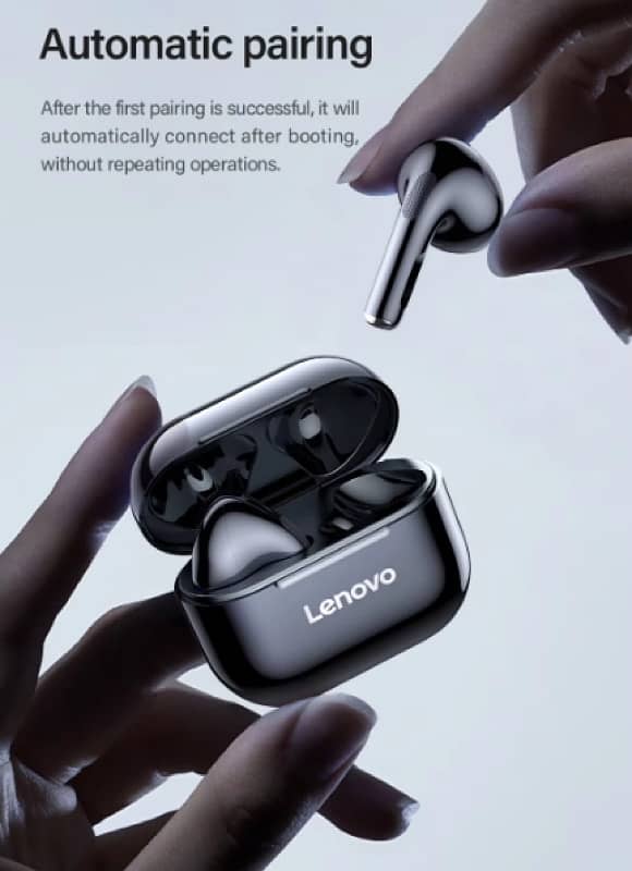 Original Lenovo Thinkplus Livepods Wireless Earbuds - HD Sound & Mic 5