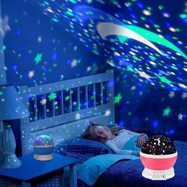 Starry Night Projector And Alarm Clock | night lamp 5