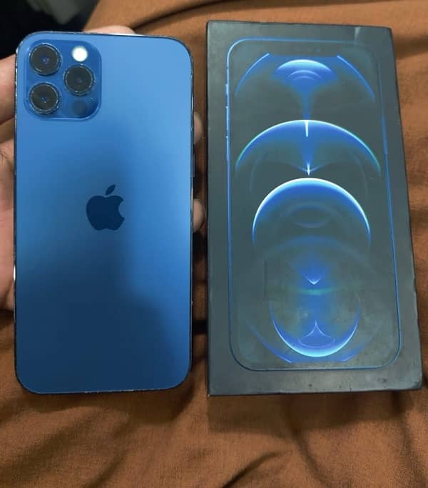 I phone 12 pro pta aproved 256 gb with boxx1501 0