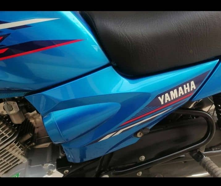 Yamaha Ybz 2020 Blue 3