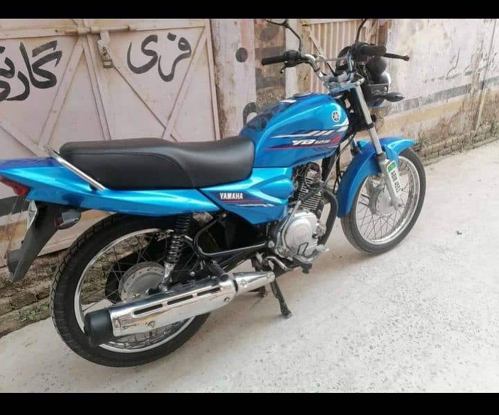 Yamaha Ybz 2020 Blue 5