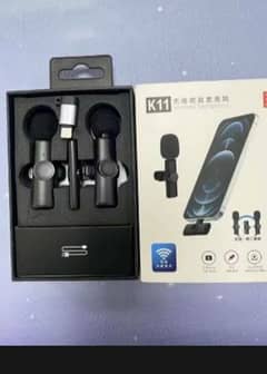 k11 dual wireless microphone