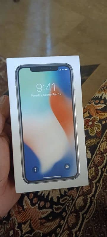 Iphone X complete Box hai 256 GB 6