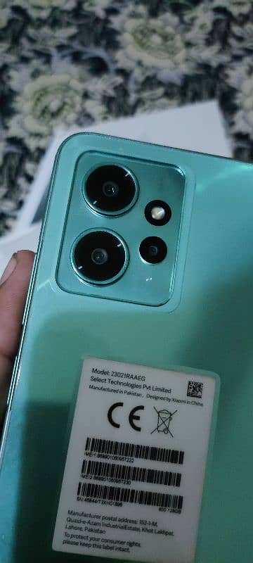 Redmi note 12 full box 10/10 condition 1