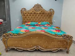 King Bed with two side Tables & Dressing Table