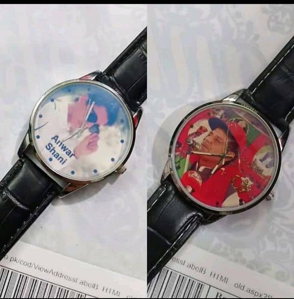 *Article Name* Customized Picture/Name Hand Watch 0