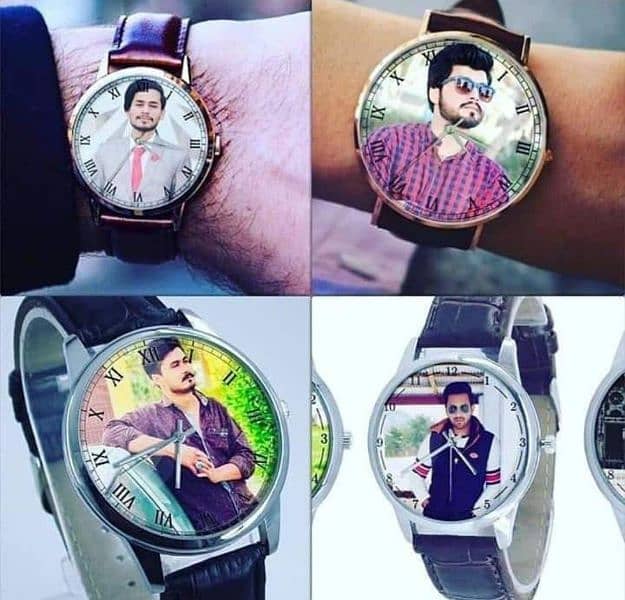 *Article Name* Customized Picture/Name Hand Watch 2