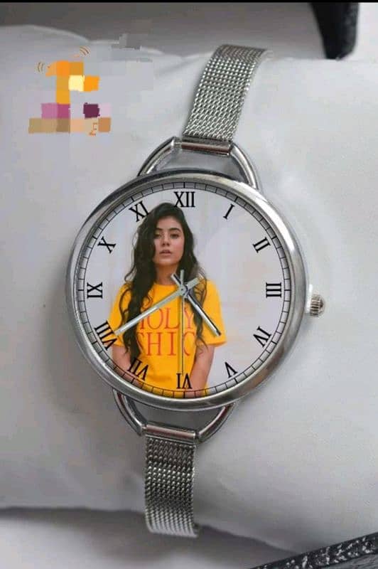 *Article Name* Customized Picture/Name Hand Watch 3