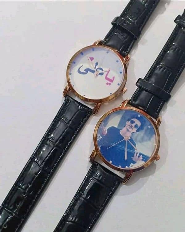 *Article Name* Customized Picture/Name Hand Watch 6