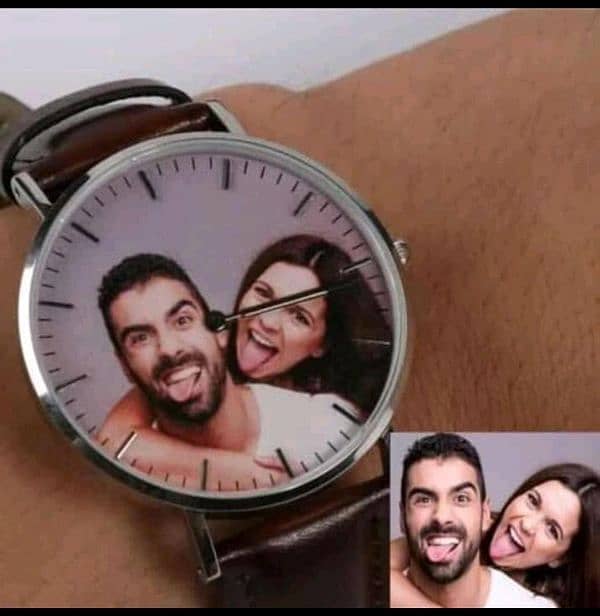 *Article Name* Customized Picture/Name Hand Watch 7