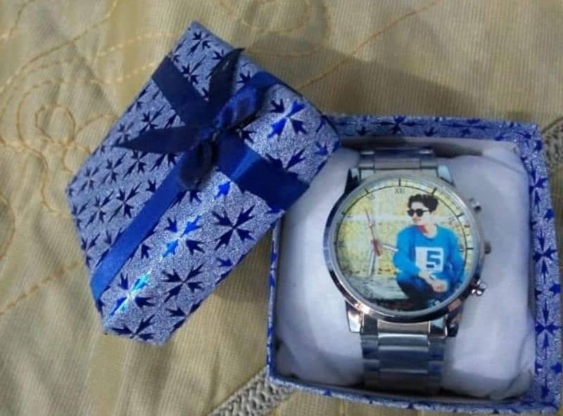 *Article Name* Customized Picture/Name Hand Watch 9