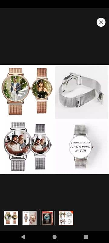 *Article Name* Customized Picture/Name Hand Watch 13