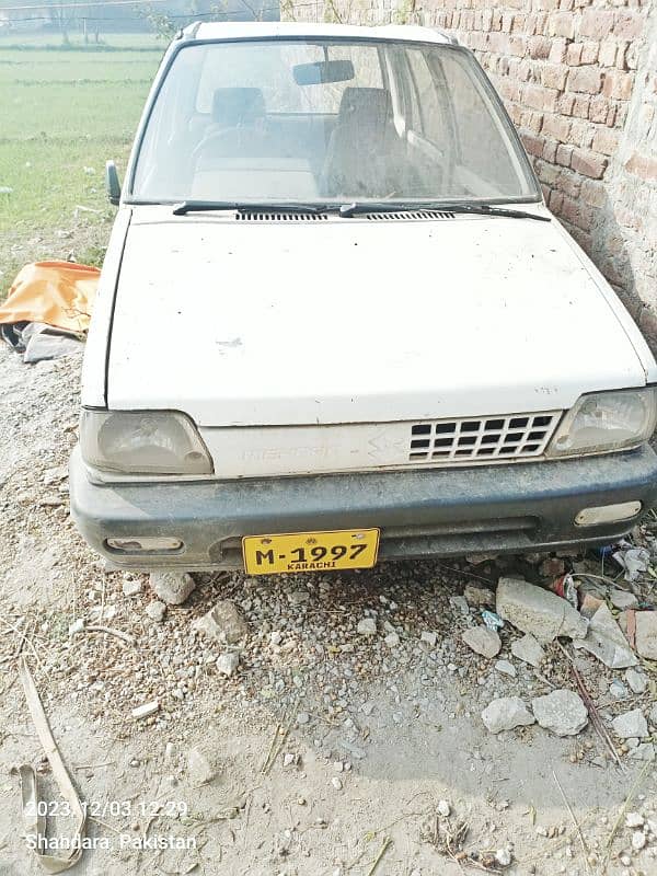 Suzuki Mehran VX 1989 7