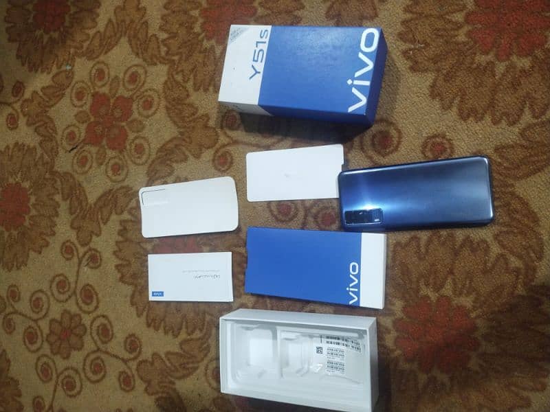 Vivo y51s 8gb+4gb and 128gb with box 2