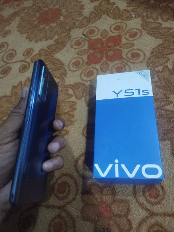 Vivo y51s 8gb+4gb and 128gb with box 16