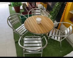 chance deal container open  | aluminium chair set |chair set outdoor