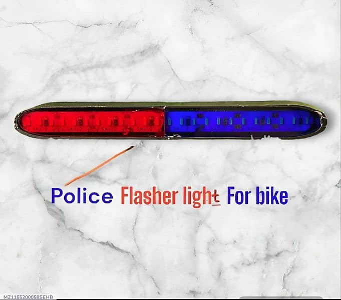 1 pc police flasher light for bikes 2