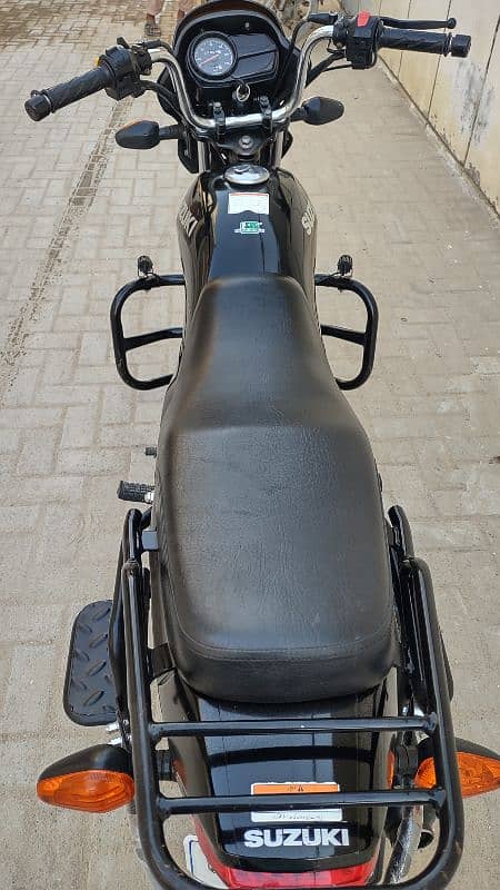 Suzuki GD 110S Karachi number 3