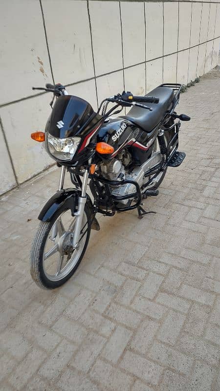 Suzuki GD 110S Karachi number 6