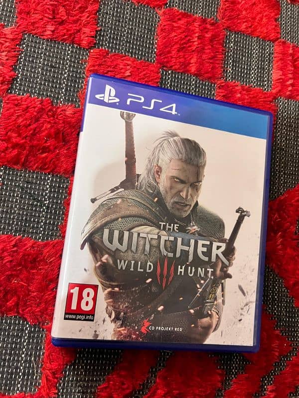 Witcher 3 Wild hunt Ps4 CD 0