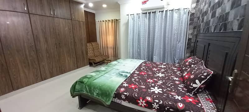 2 bed rom ful furnished safe & scour coupel allow bahria Town 6