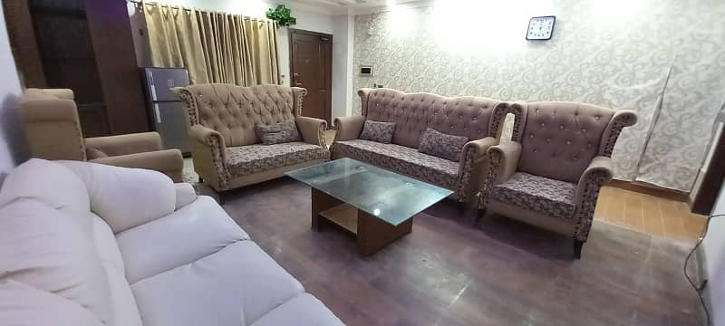 2 bed rom ful furnished safe & scour coupel allow bahria Town 8