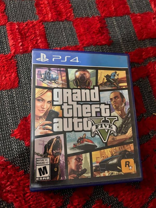 GTA 5 Ps4 Good Condition 0