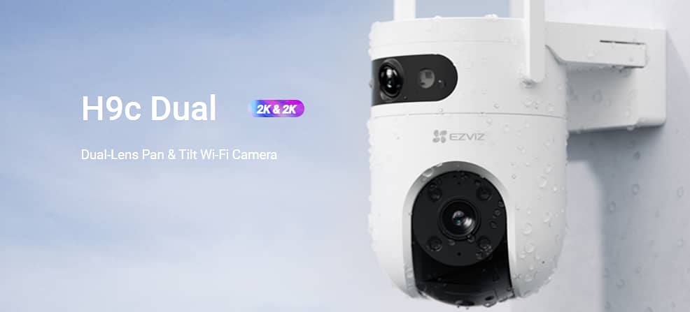 EZVIZ H9c 2K Dual-Lens Pan & Tilt Wi-Fi Camera 2