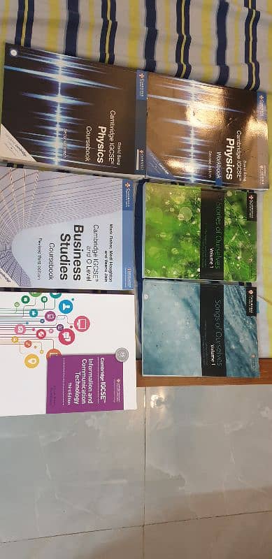 O level and IGCSE books for sale (NEW) 0