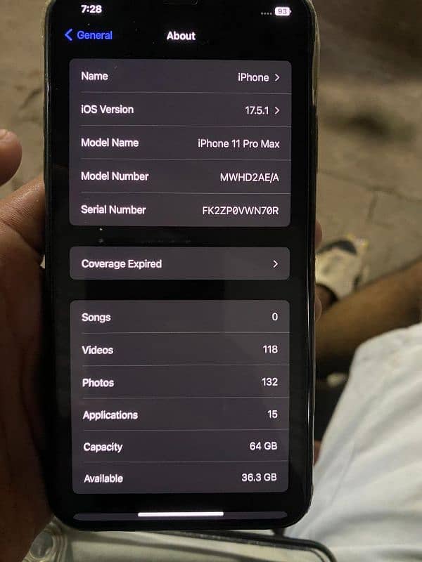 iphone 11 pro max 64gb 0