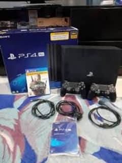 game PS4 pro 1 TB complete box 10/10 all ok whath cd