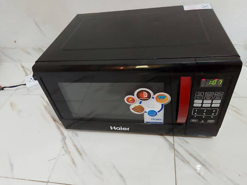 Haier microwave oven 2 in 1 grill microwave oven jumbo size 45 liter 2