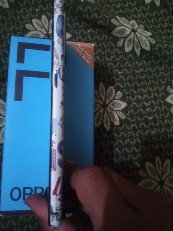 oppo f19 6+128 ram condition 10 by9 with box 6