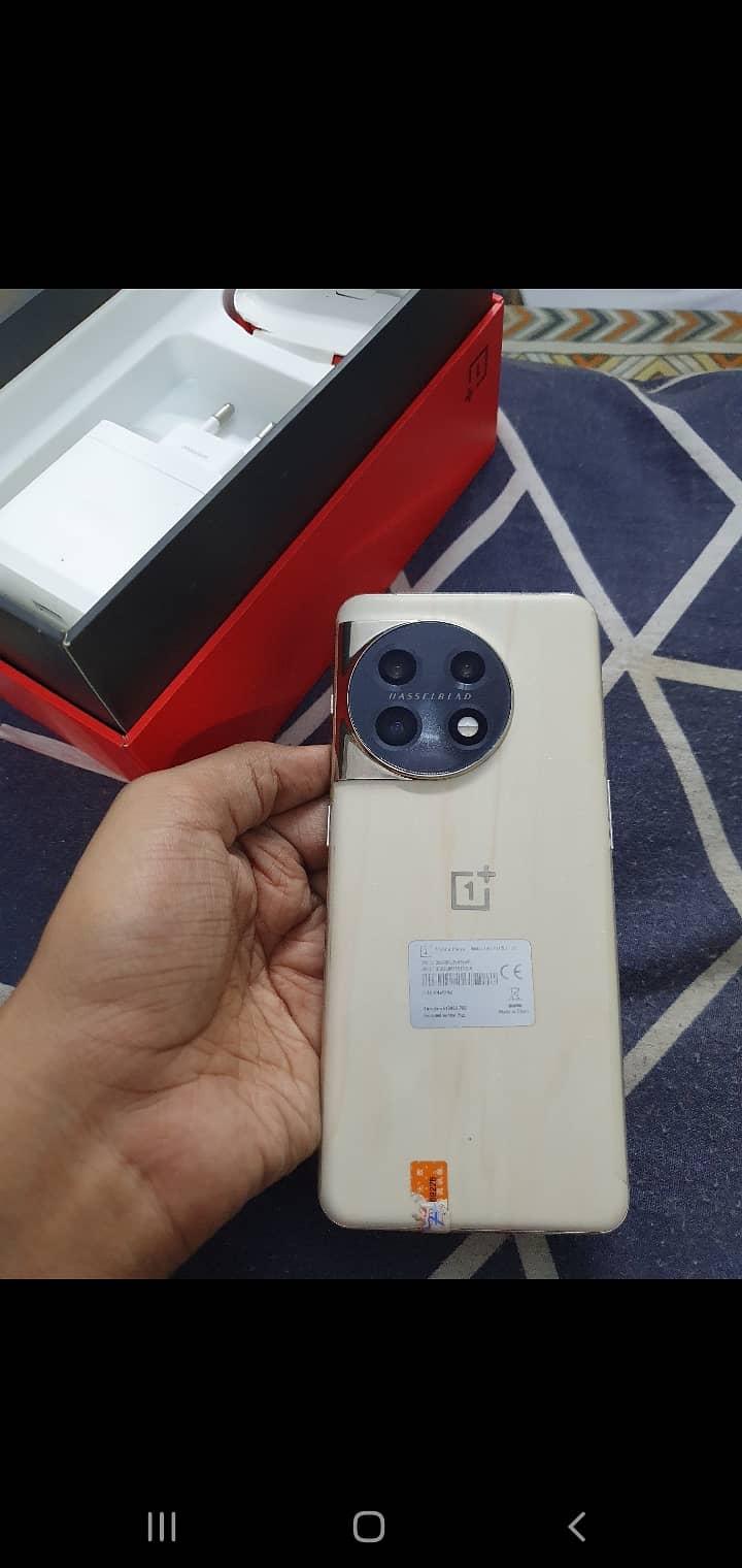 ONEPLUS 11 LIMITED MARBLE EDITION 16/512GB NON PTA 10/10 CONDITION 1