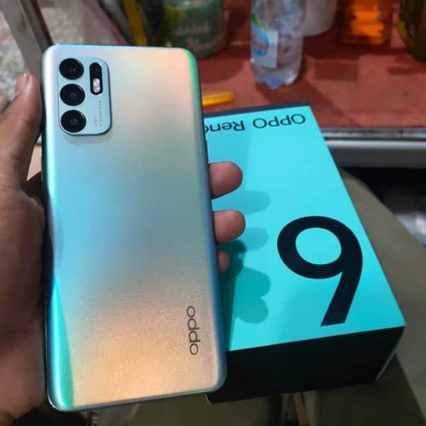 oppo Reno 6  8.128 GP ram fresh connection 4