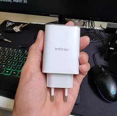 Infinix not 11 pro original 33 watt box plugged charger