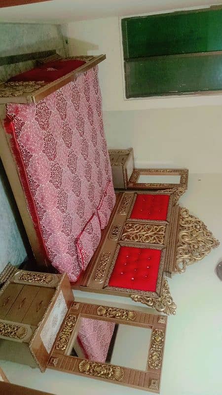 chanyoti King size bad side table and dressing for sale 0311-1270023 11