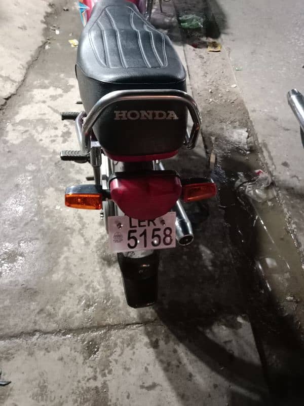 Honda 70 2019 madal Lahore number 3