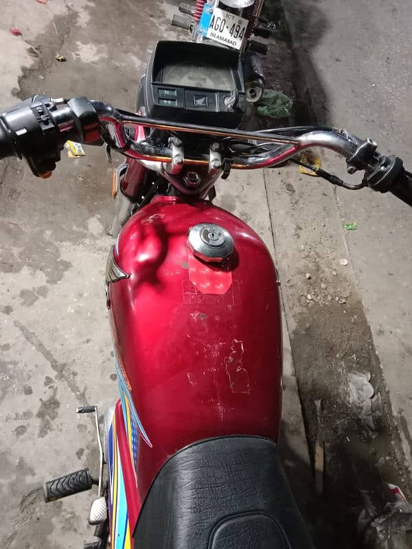 Honda 70 2019 madal Lahore number 4