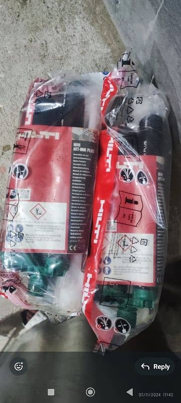 Hilti hit mm plus adhesive anchor 0