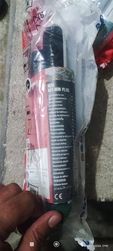 Hilti hit mm plus adhesive anchor 2