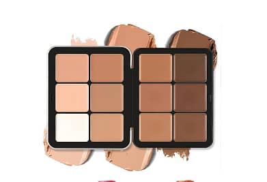 12 Color Ultra HD Creamy Blush On Concealer Palette Kit Matte 0