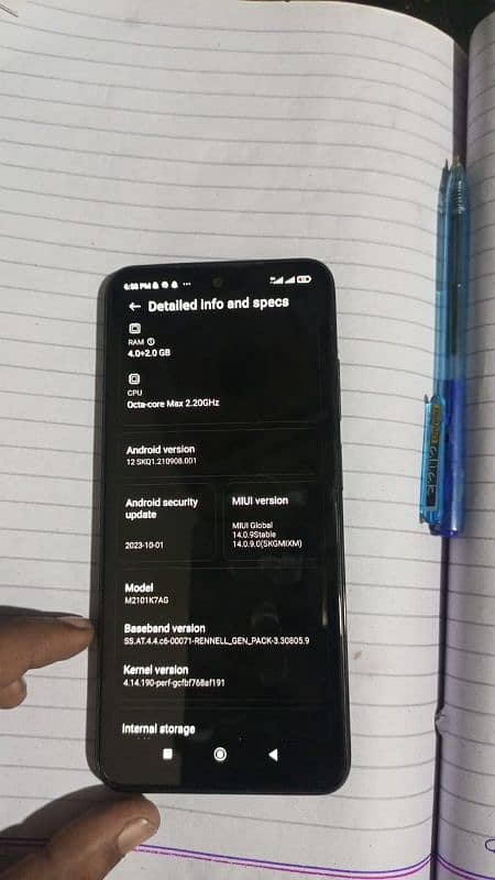 REDMI NOTE 10 3