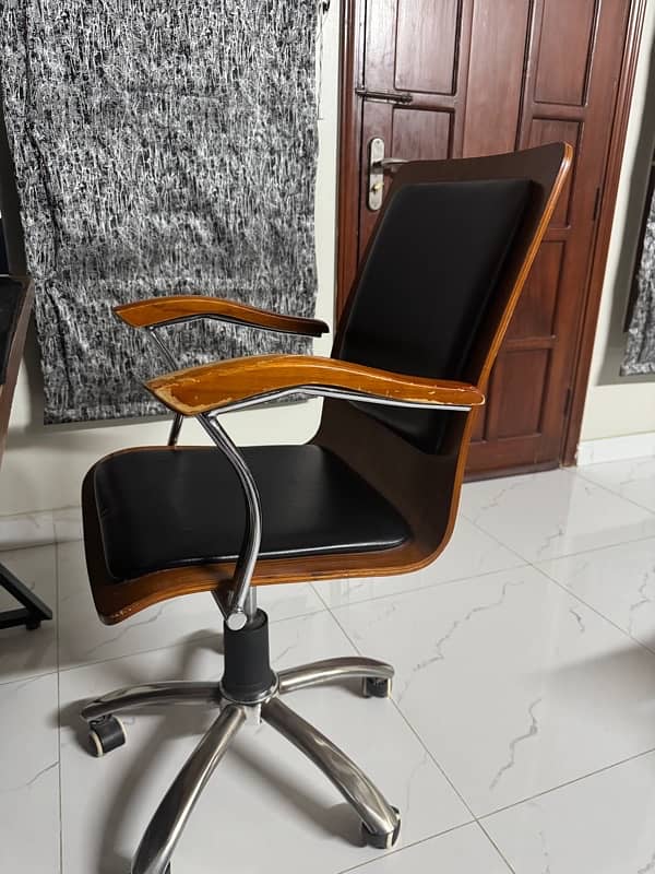 wooden office chair 2