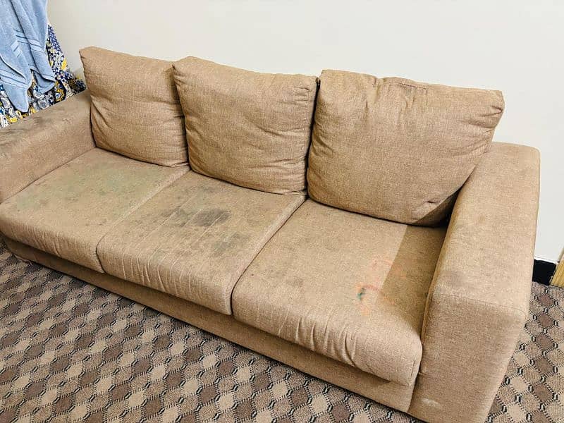 7 seater sofa set (used) 1