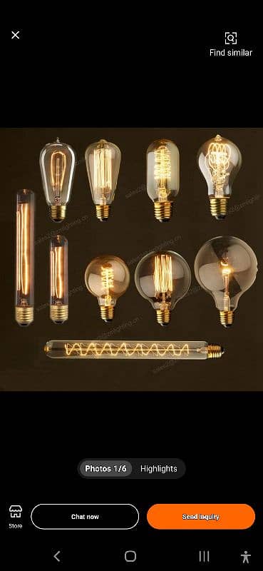 Romantic Unique LED Filament Light Bulb. best for sellers. 4