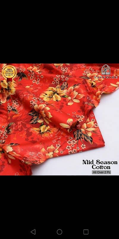 mid season soft cotton fabric 0