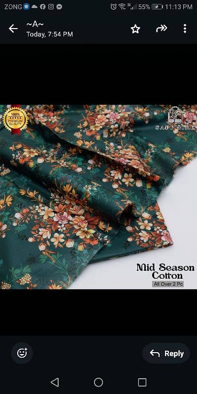 mid season soft cotton fabric 19