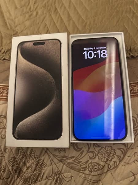 IPhone 15 pro max 256gb 0